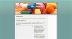 Desktop Screenshot of benzonatate.org