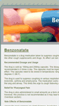 Mobile Screenshot of benzonatate.org